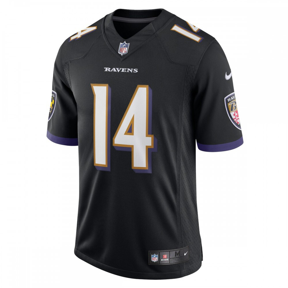 Kyle Hamilton Baltimore Ravens Nike Men's Vapor Limited Jersey - Black-GridironStore